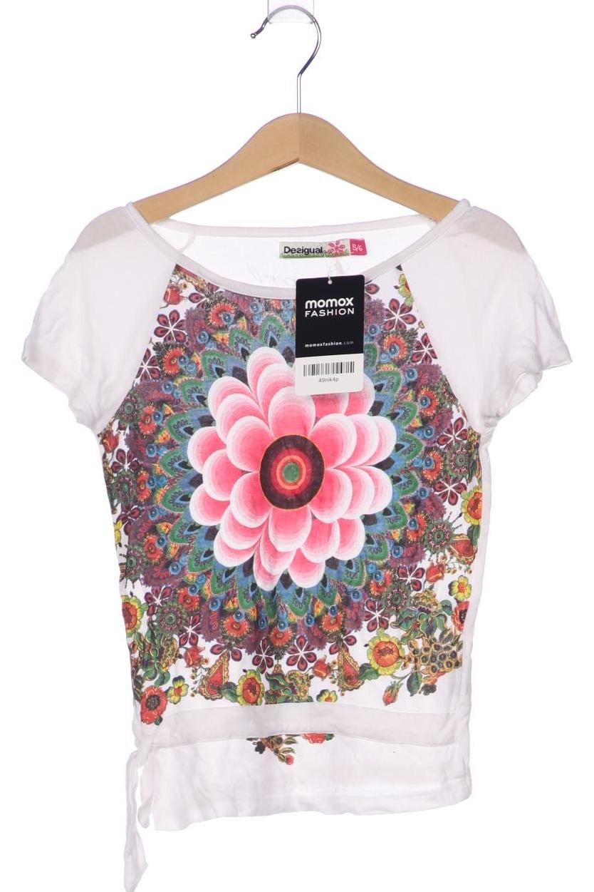 

Desigual Damen T-Shirt, weiß, Gr. 110