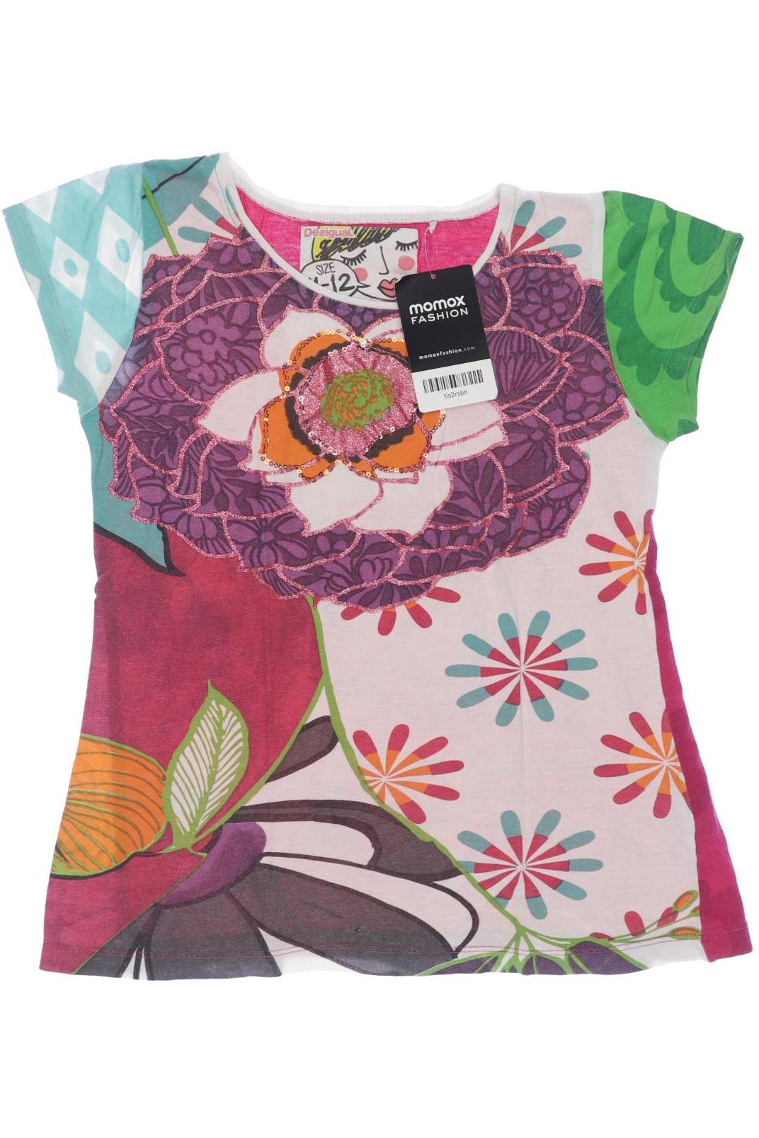 

Desigual Damen T-Shirt, mehrfarbig, Gr. 152