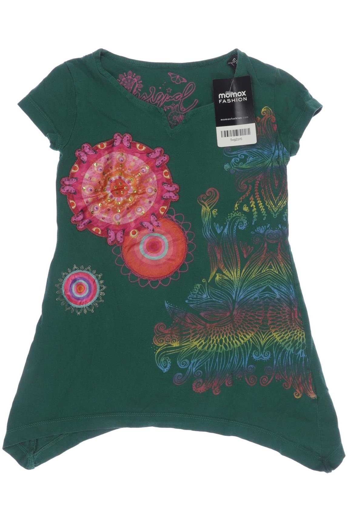 

Desigual Damen T-Shirt, türkis, Gr. 116