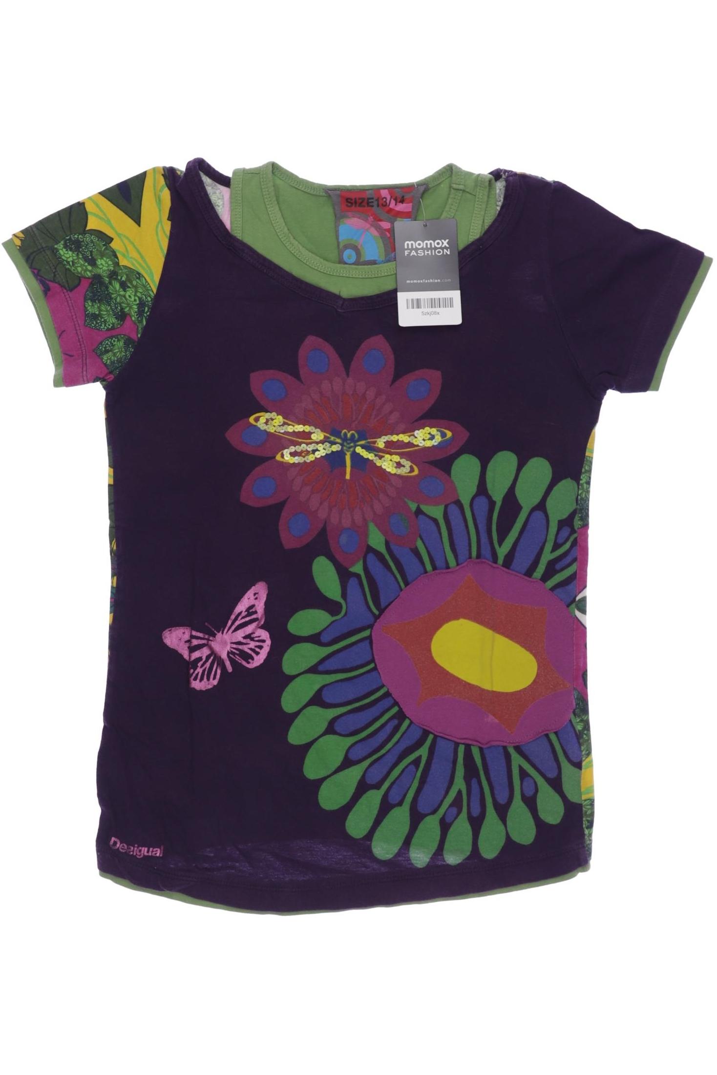 

Desigual Damen T-Shirt, flieder, Gr. 164