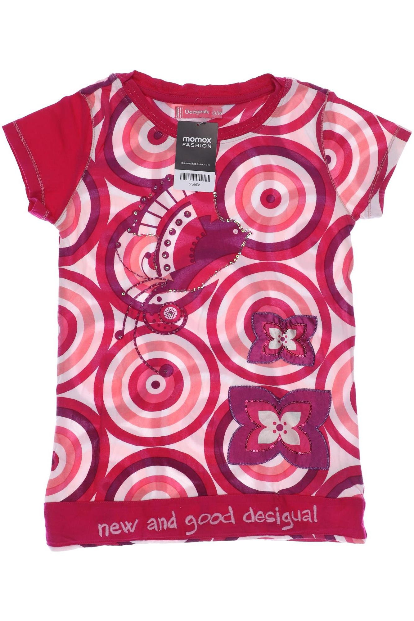 

Desigual Damen T-Shirt, pink, Gr. 158