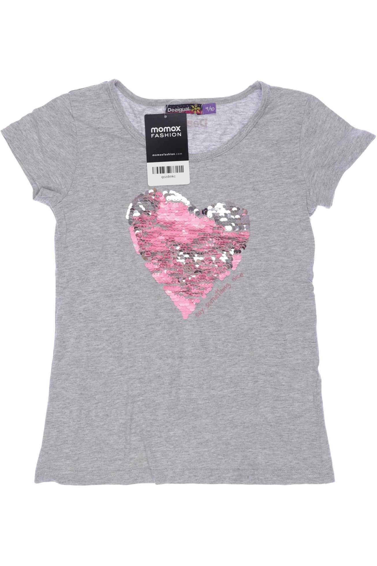 

Desigual Damen T-Shirt, grau, Gr. 134