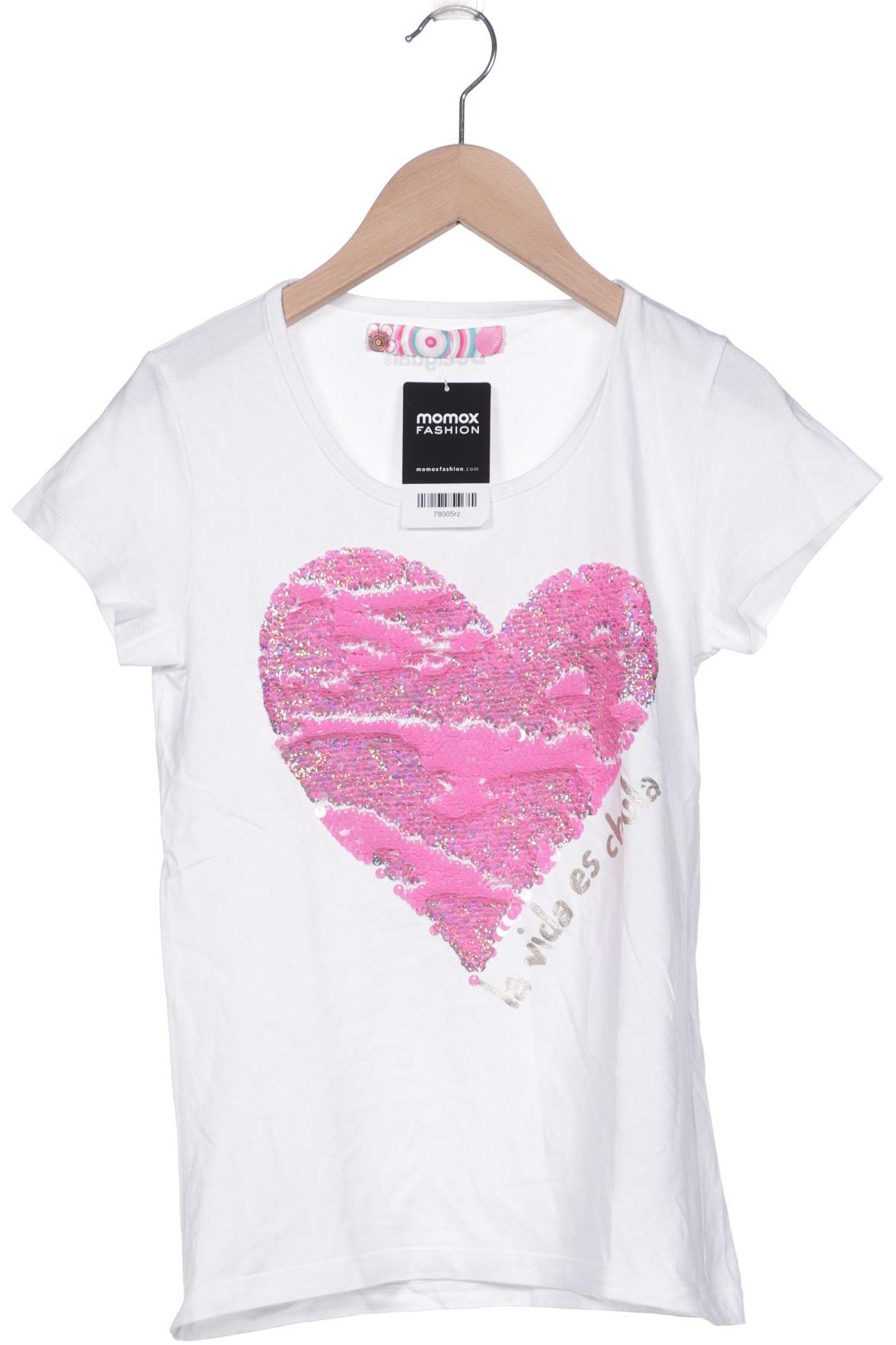 

Desigual Damen T-Shirt, weiß, Gr. 164