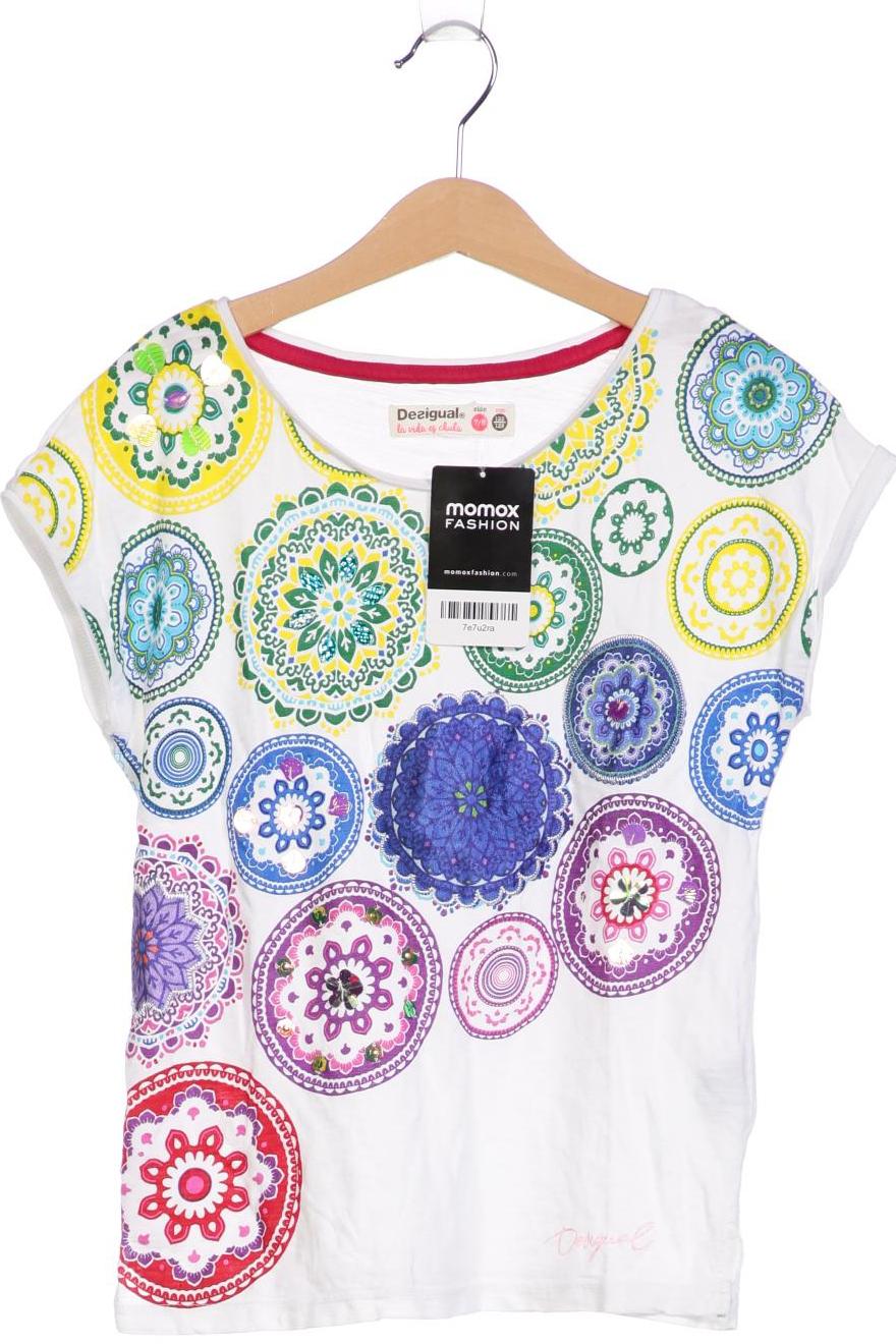 

Desigual Damen T-Shirt, weiß, Gr. 122