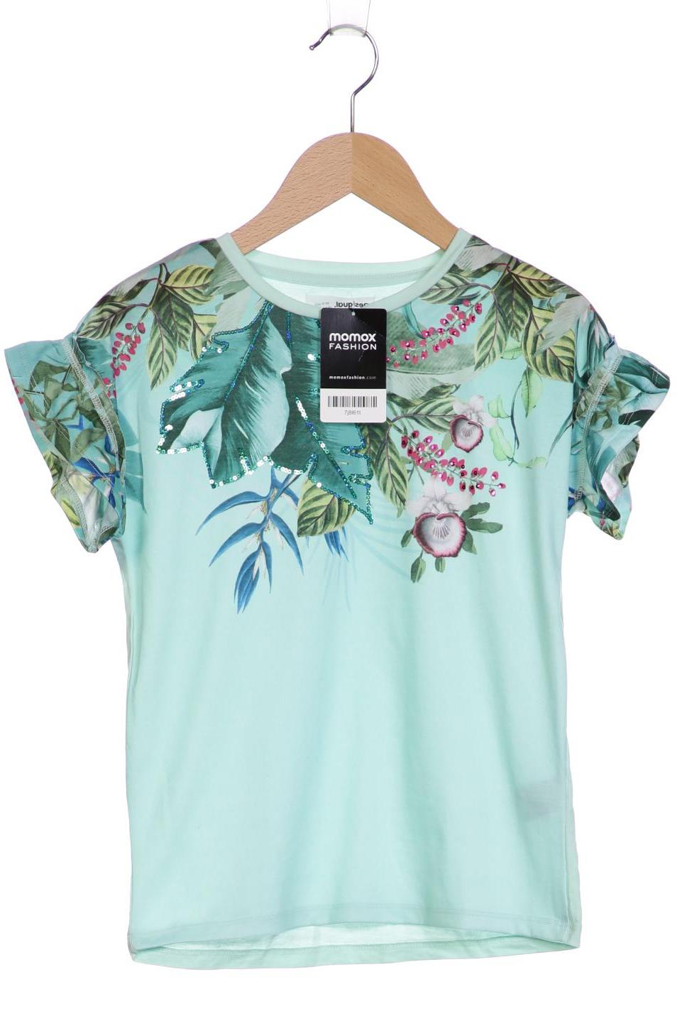 

Desigual Damen T-Shirt, hellgrün, Gr. 140