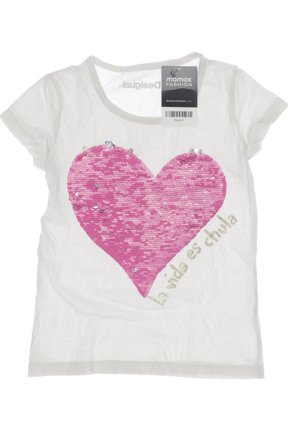 

Desigual Damen T-Shirt, weiß, Gr. 116