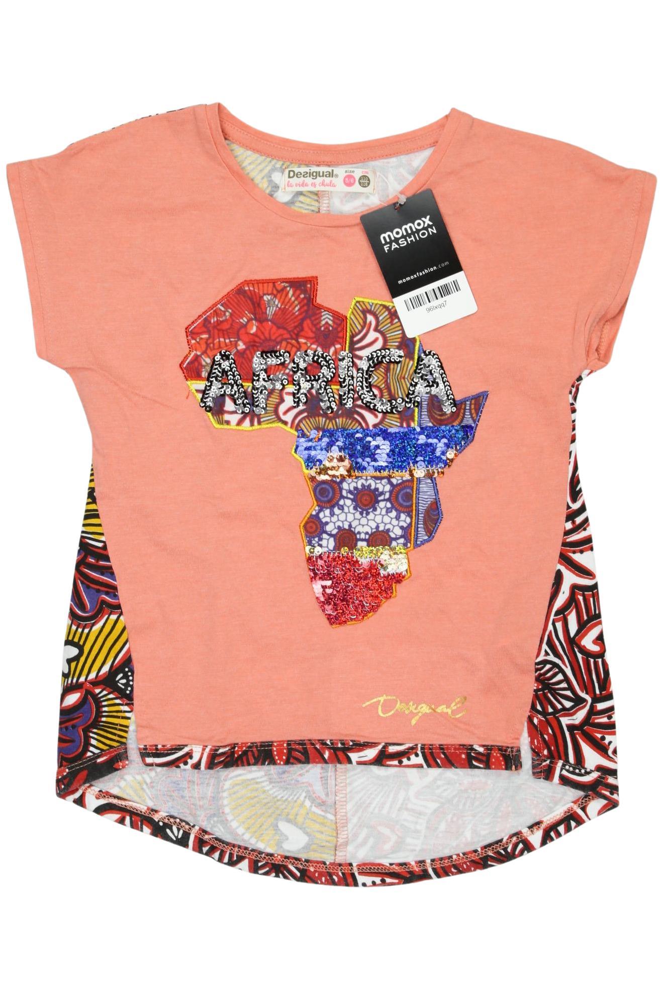 

Desigual Damen T-Shirt, rot, Gr. 110