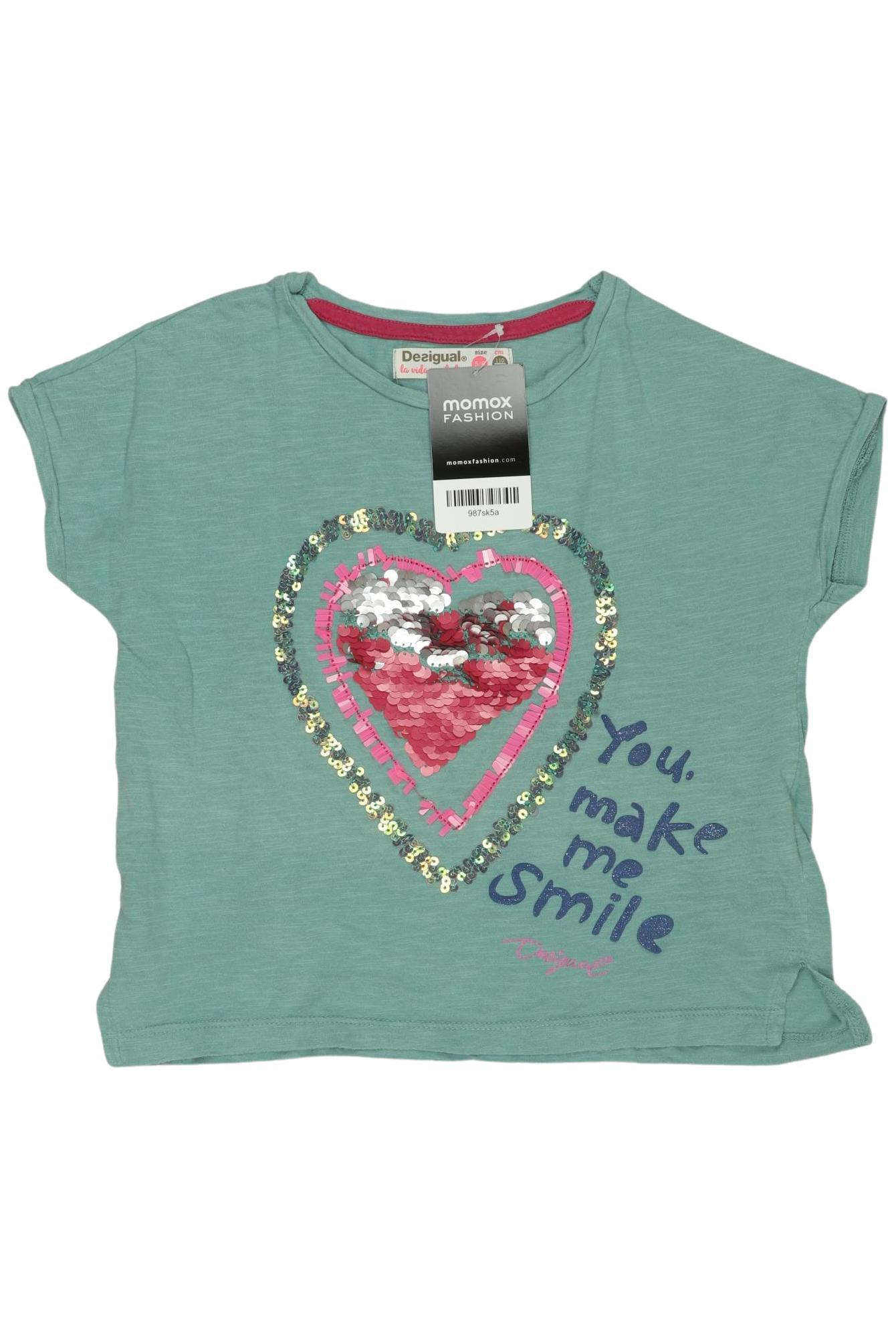 

Desigual Damen T-Shirt, hellgrün, Gr. 116