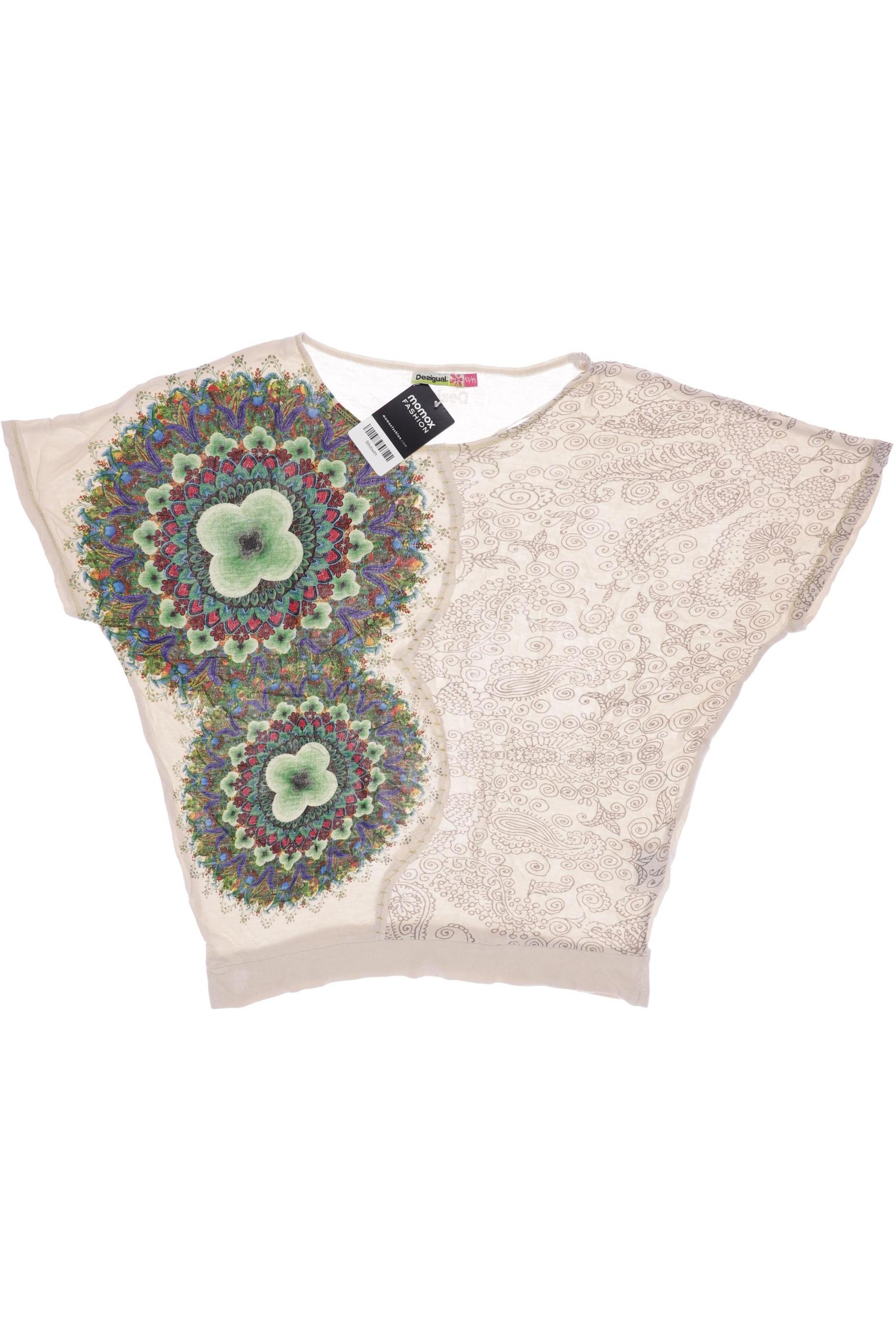 

Desigual Damen T-Shirt, beige, Gr. 158