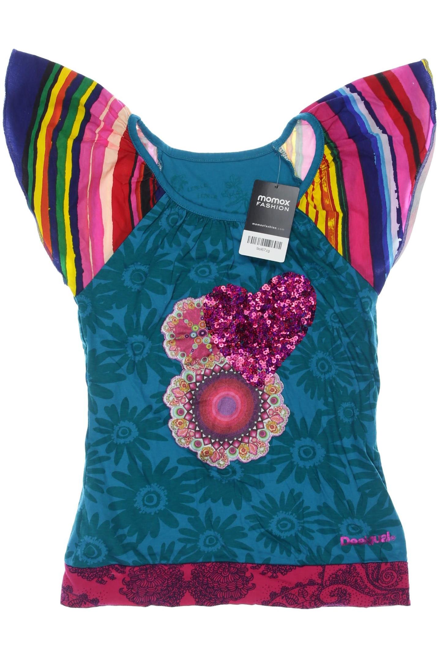 

Desigual Damen T-Shirt, mehrfarbig, Gr. 140