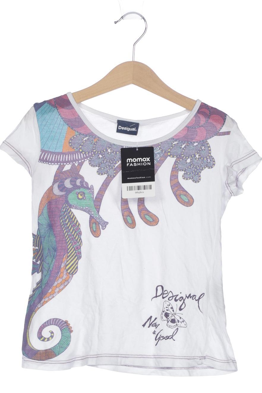 

Desigual Damen T-Shirt, weiß, Gr. 116