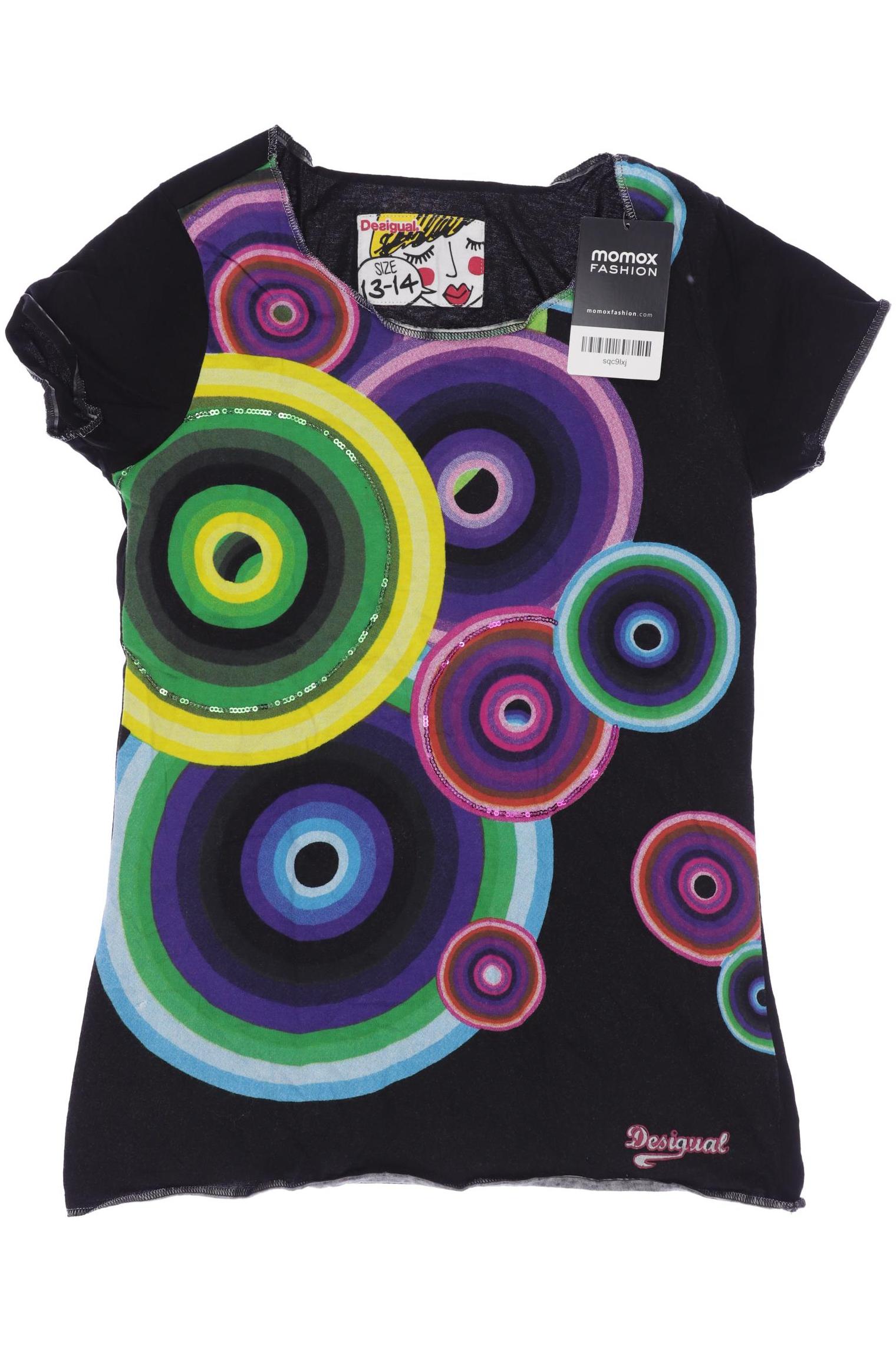 

Desigual Damen T-Shirt, schwarz, Gr. 164