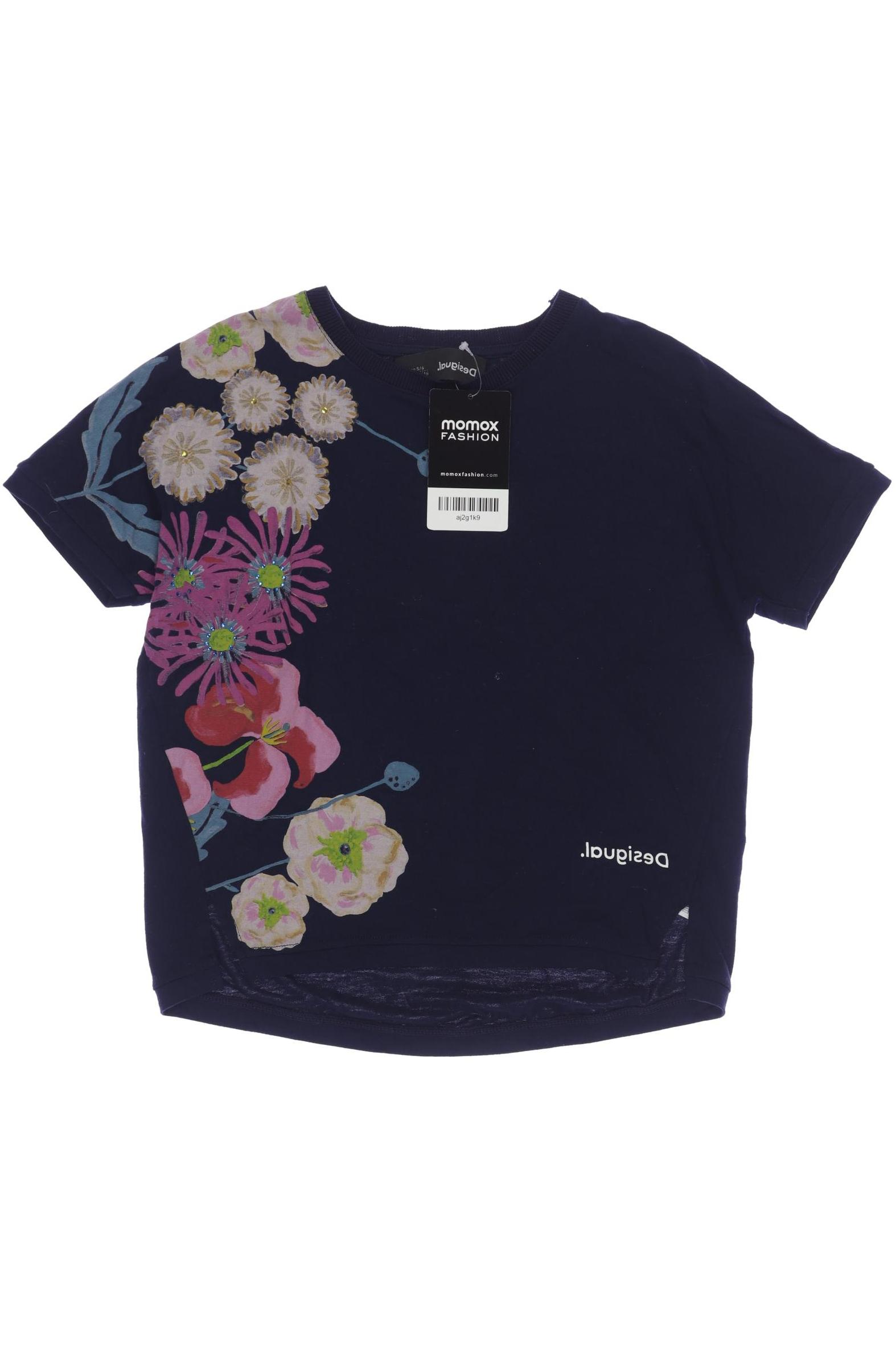 

Desigual Damen T-Shirt, marineblau, Gr. 110