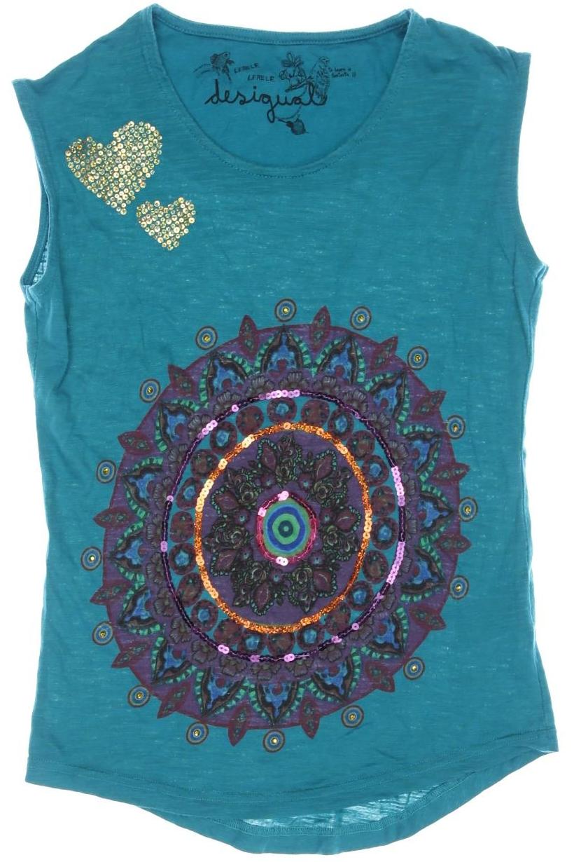 

Desigual Damen T-Shirt, grün, Gr. 152