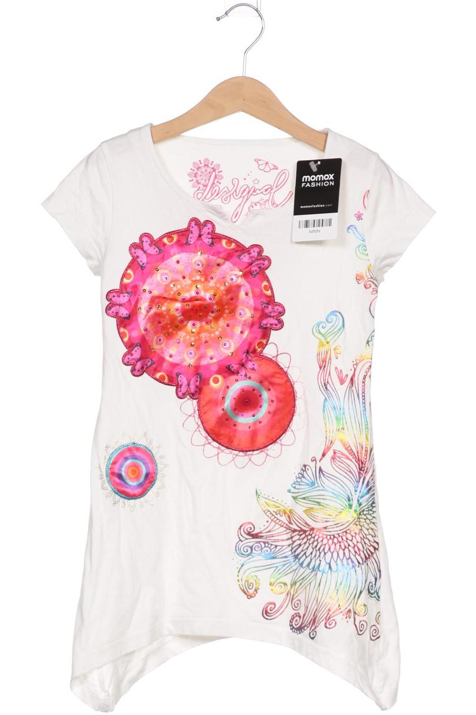

Desigual Damen T-Shirt, weiß, Gr. 128