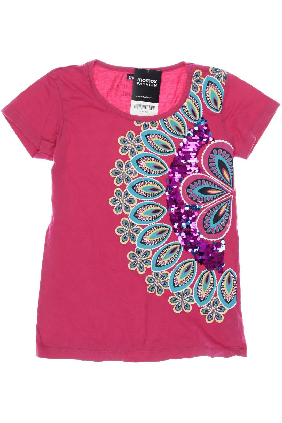 

Desigual Damen T-Shirt, pink, Gr. 152