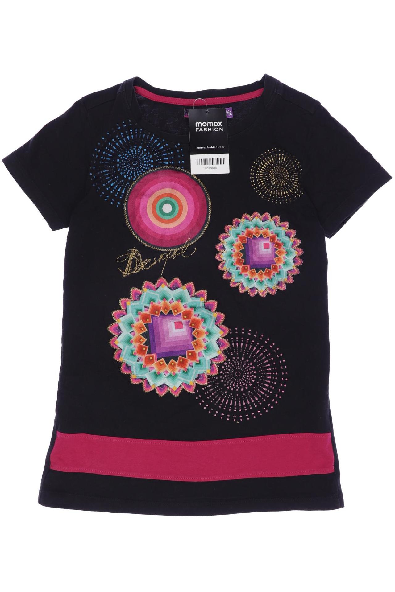 

Desigual Damen T-Shirt, schwarz, Gr. 146