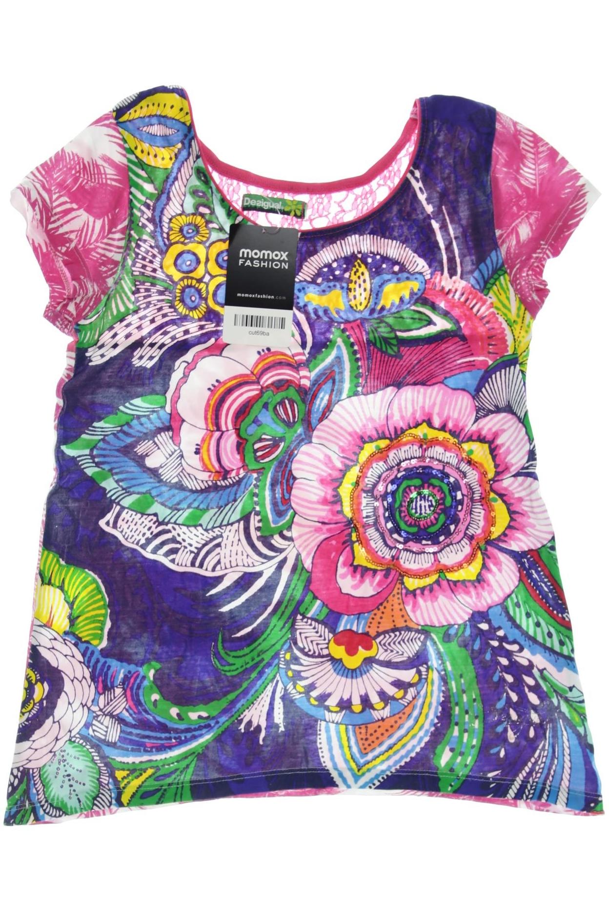 

Desigual Damen T-Shirt, mehrfarbig, Gr. 128