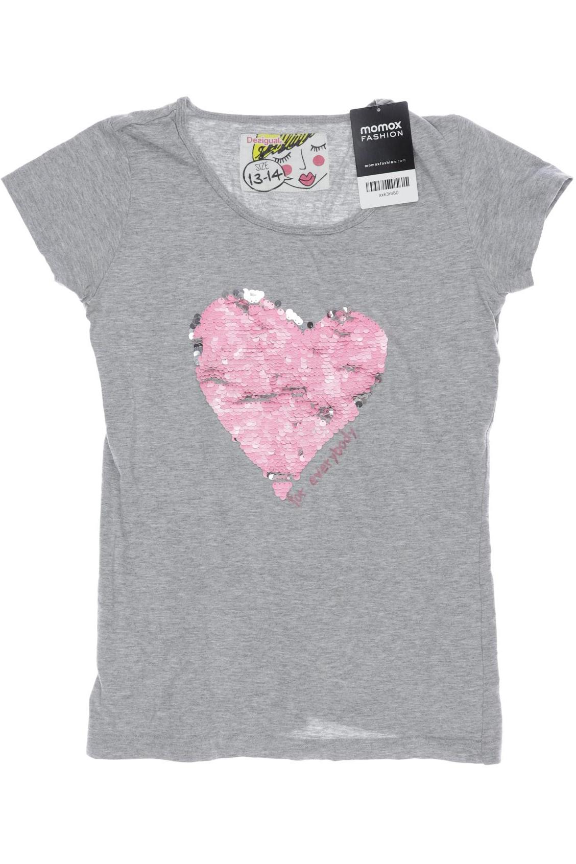 

Desigual Damen T-Shirt, grau, Gr. 164