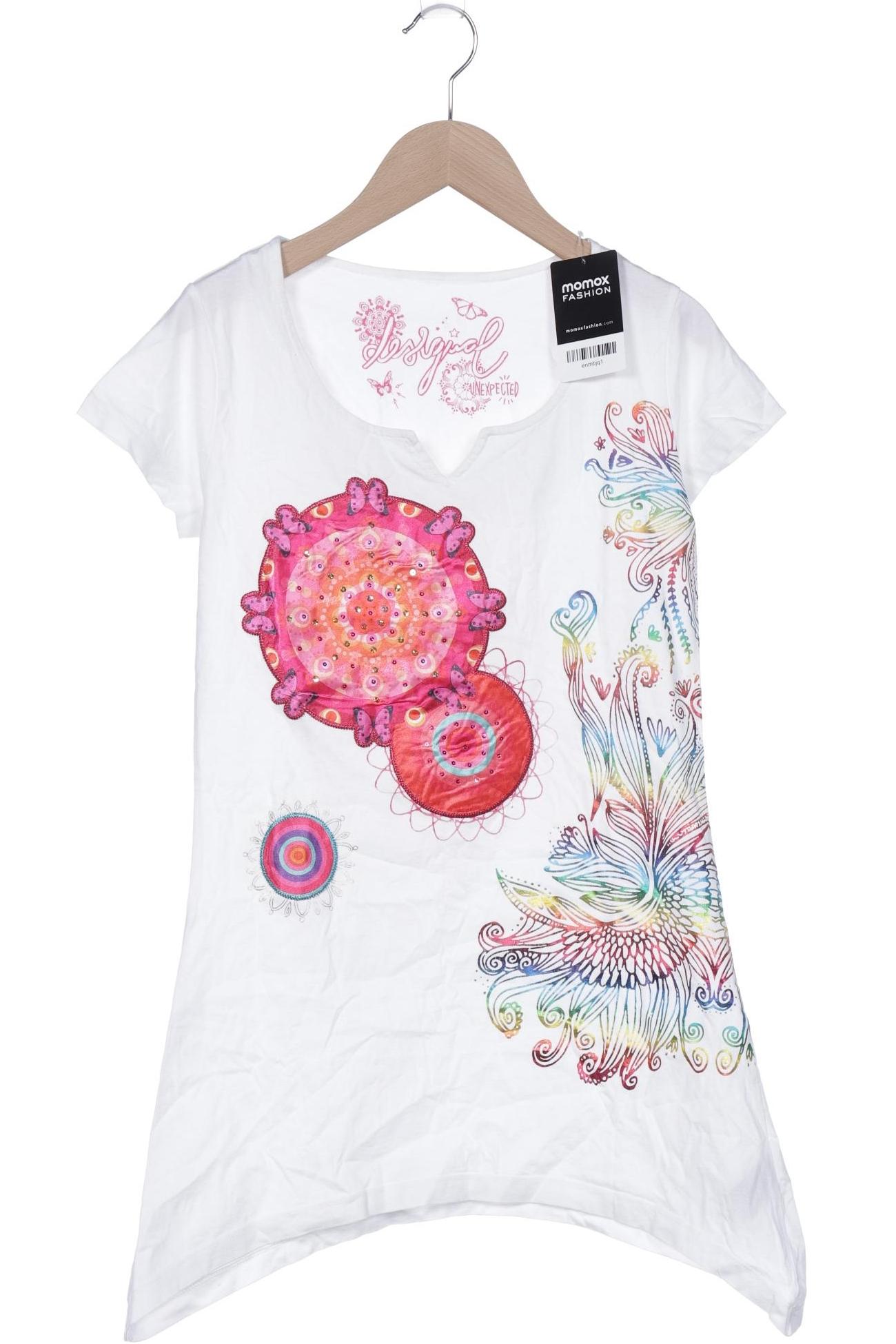 

Desigual Damen T-Shirt, weiß, Gr. 164