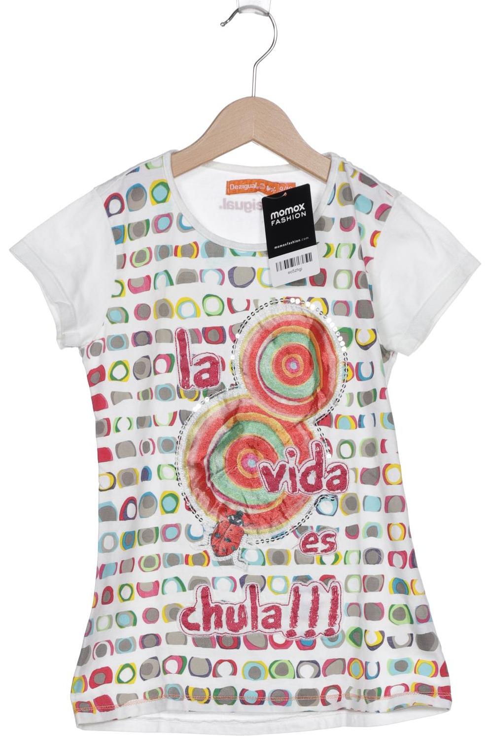 

Desigual Mädchen T-Shirt, cremeweiß