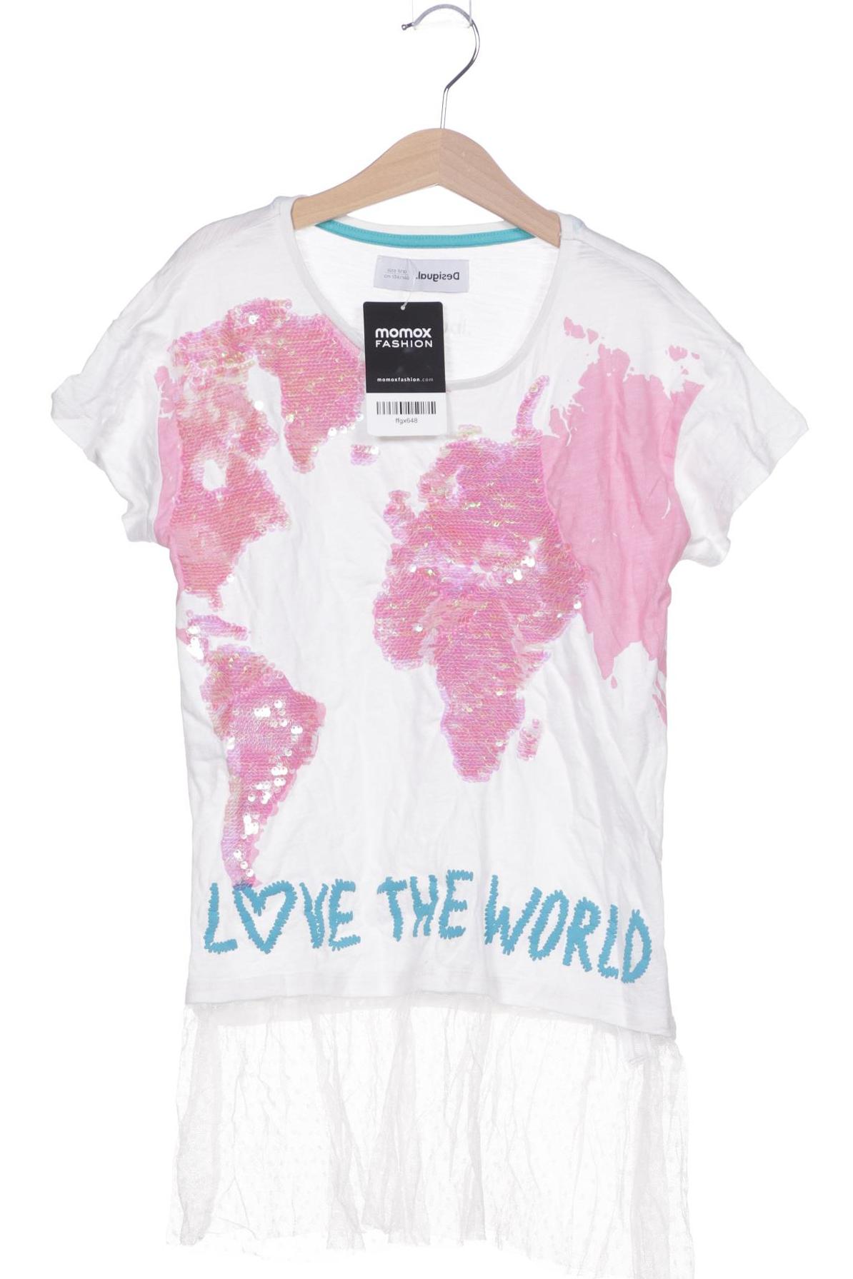 

Desigual Damen T-Shirt, weiß, Gr. 134