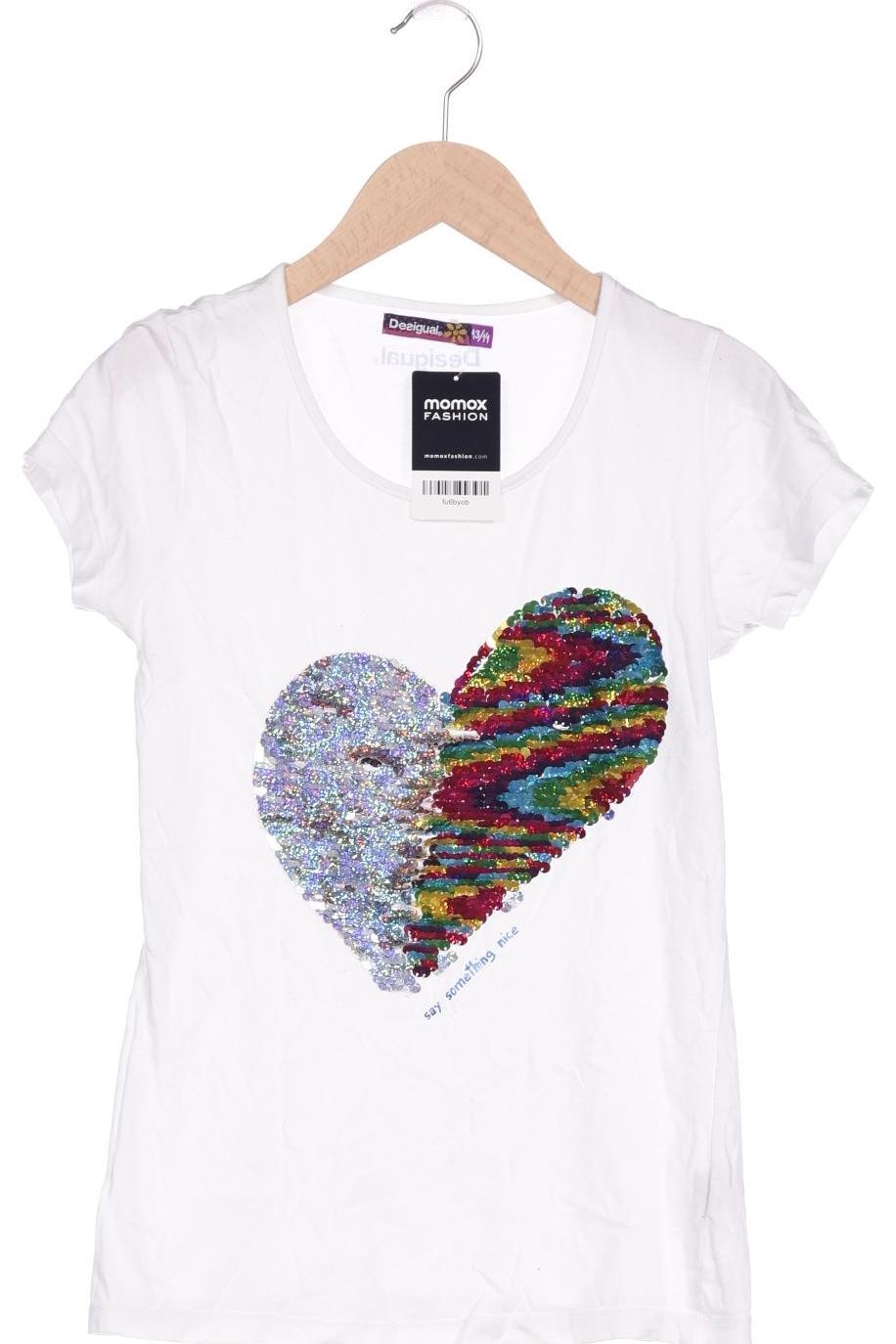 

Desigual Damen T-Shirt, weiß, Gr. 164