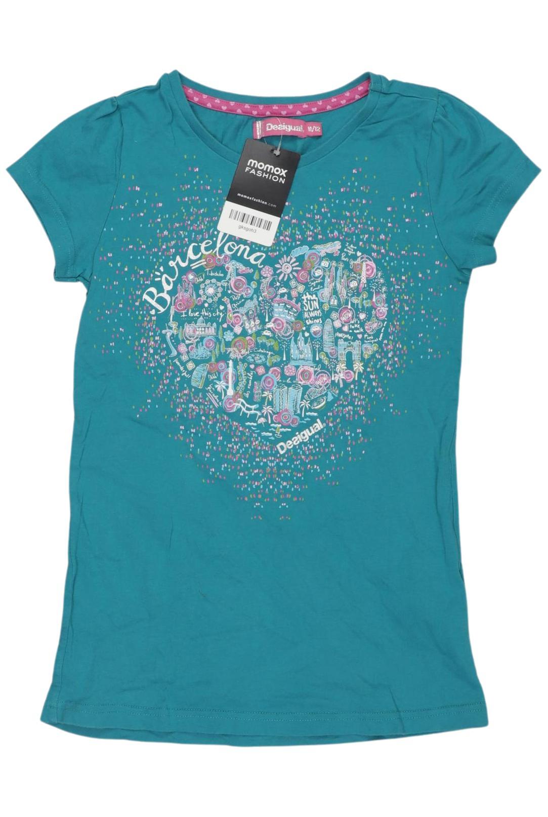 

Desigual Damen T-Shirt, türkis, Gr. 152