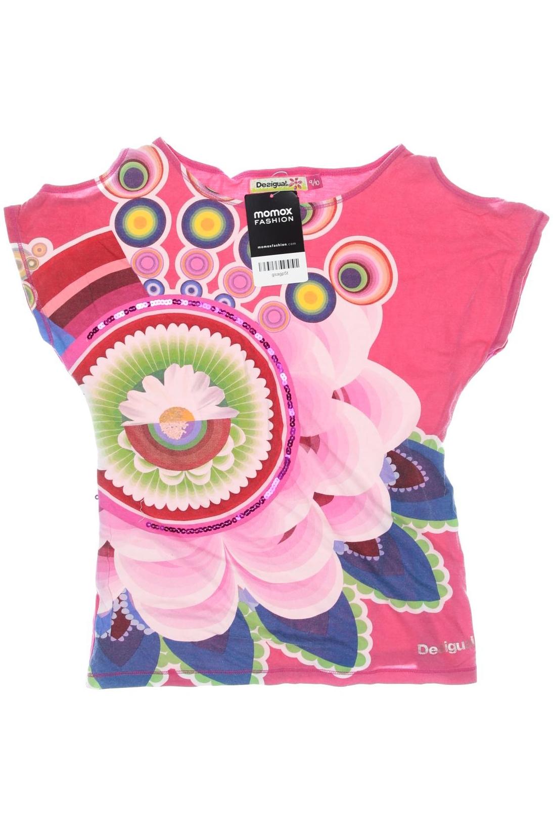 

Desigual Damen T-Shirt, pink, Gr. 140