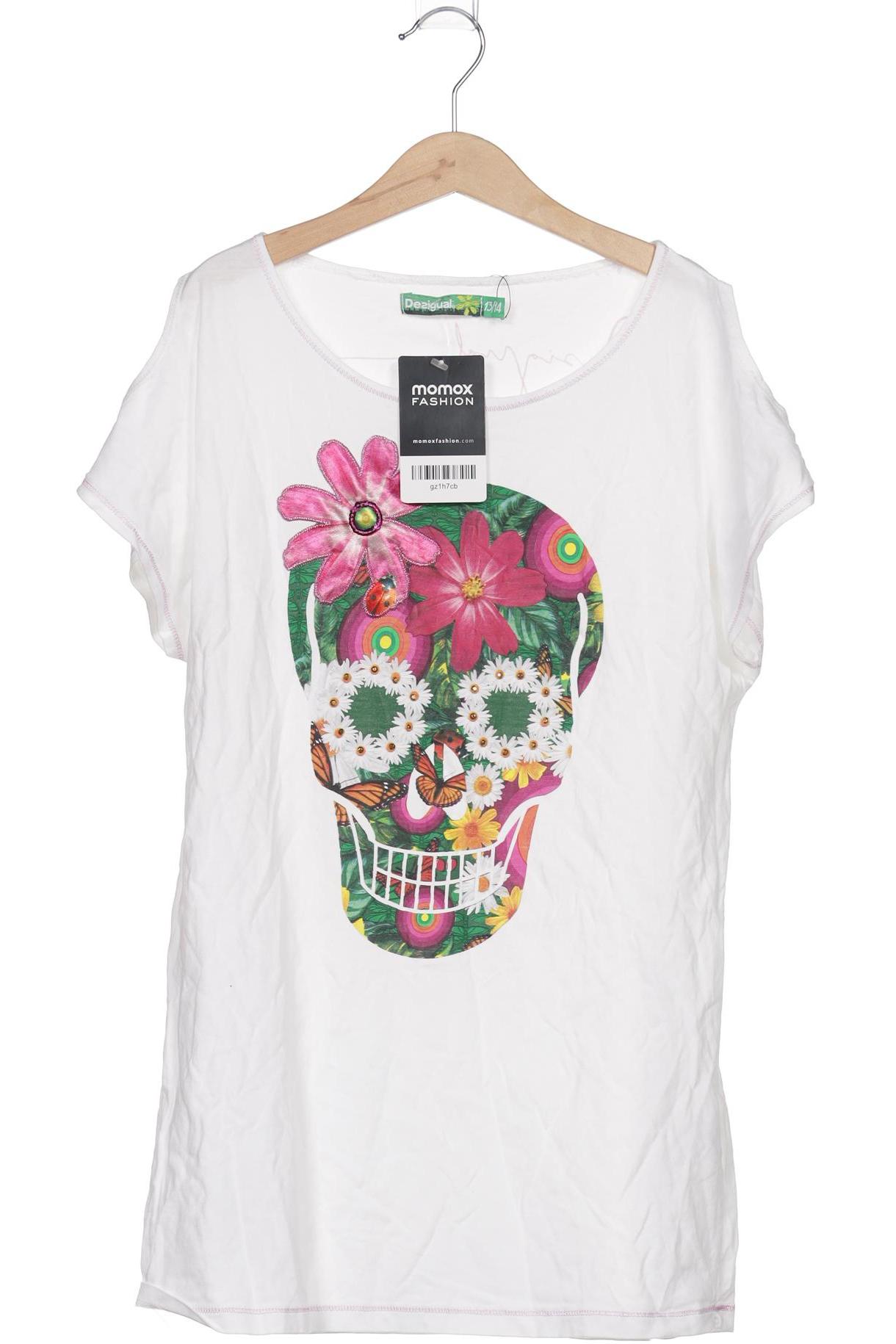 

Desigual Damen T-Shirt, weiß, Gr. 164