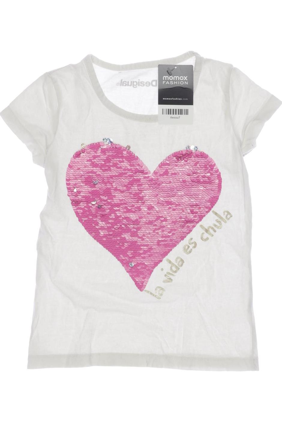 

Desigual Mädchen T-Shirt, weiß