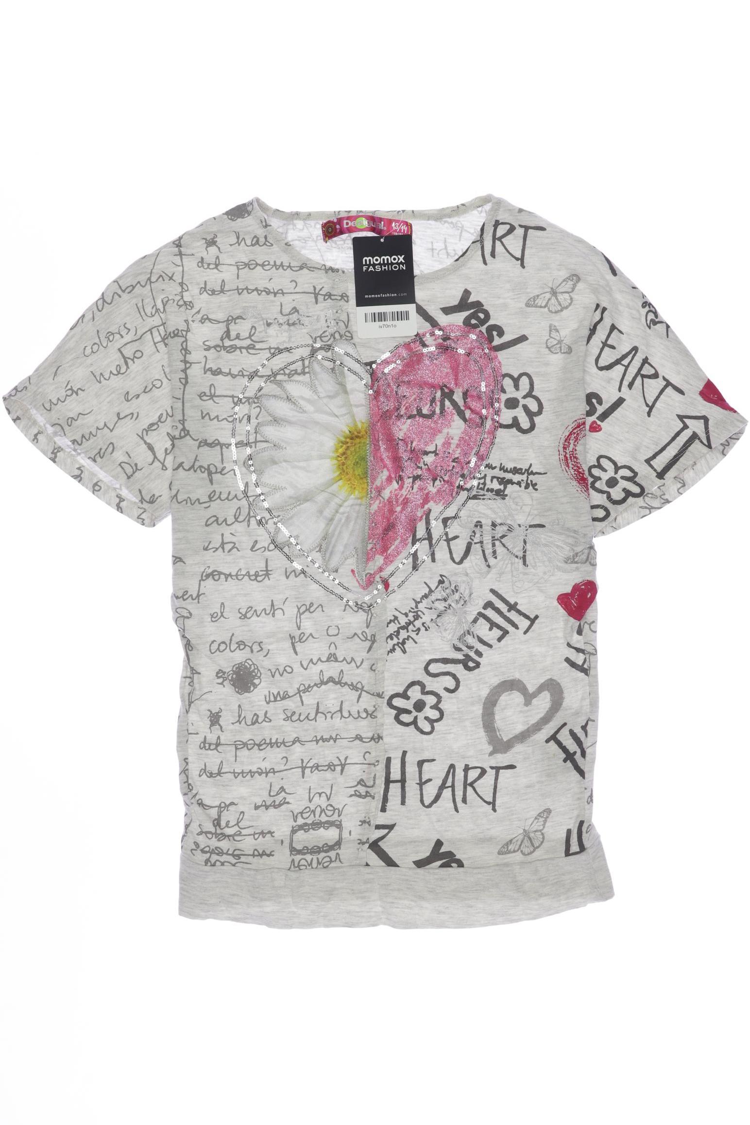 

Desigual Damen T-Shirt, beige, Gr. 158