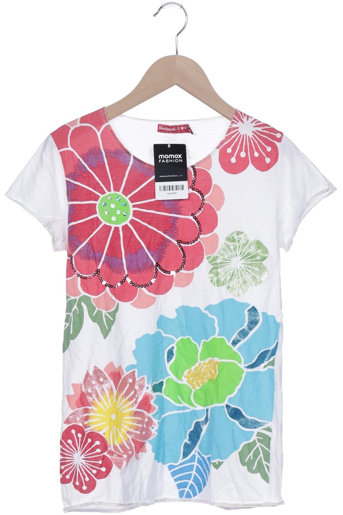 

Desigual Damen T-Shirt, mehrfarbig, Gr. 164
