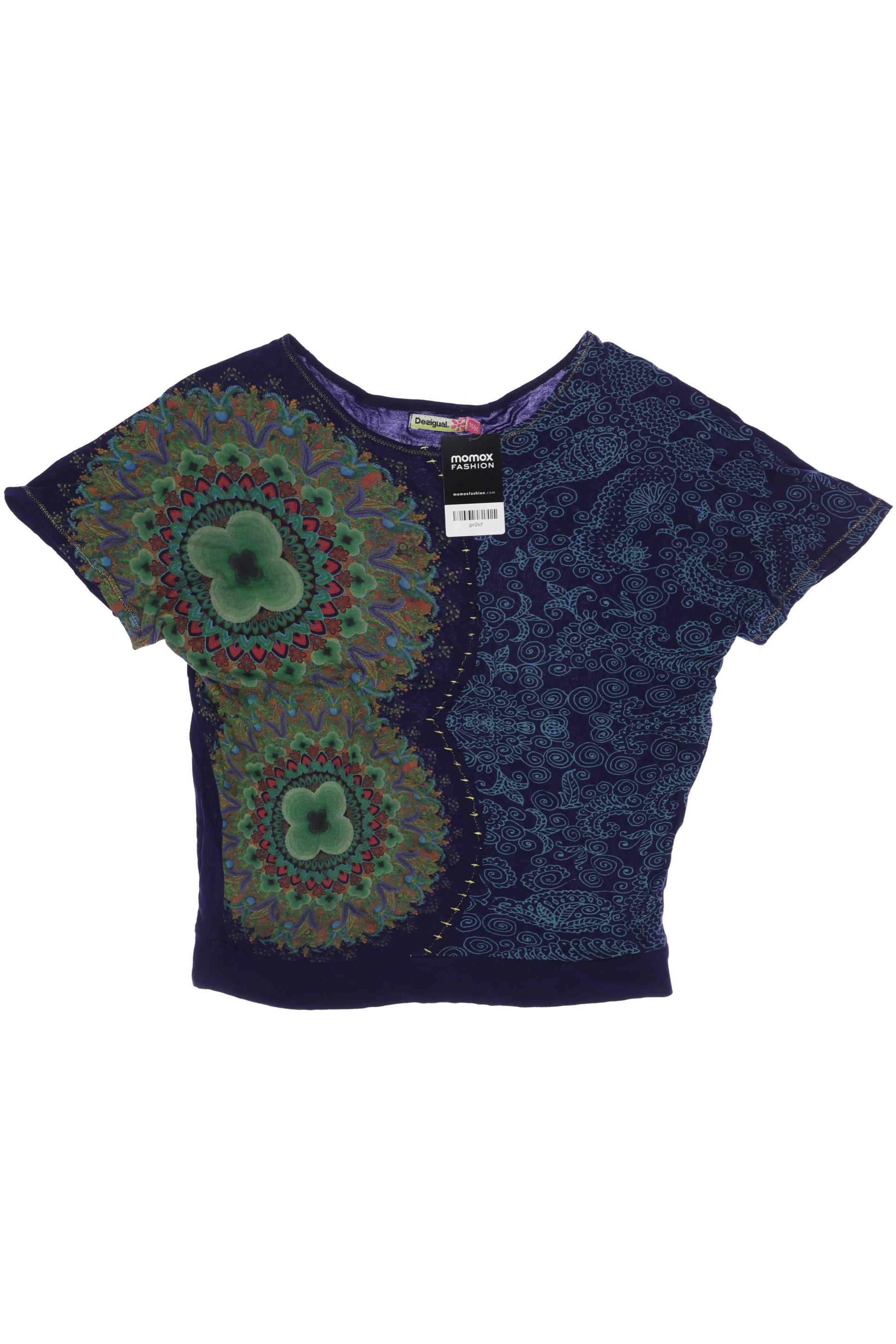 

Desigual Damen T-Shirt, marineblau, Gr. 146