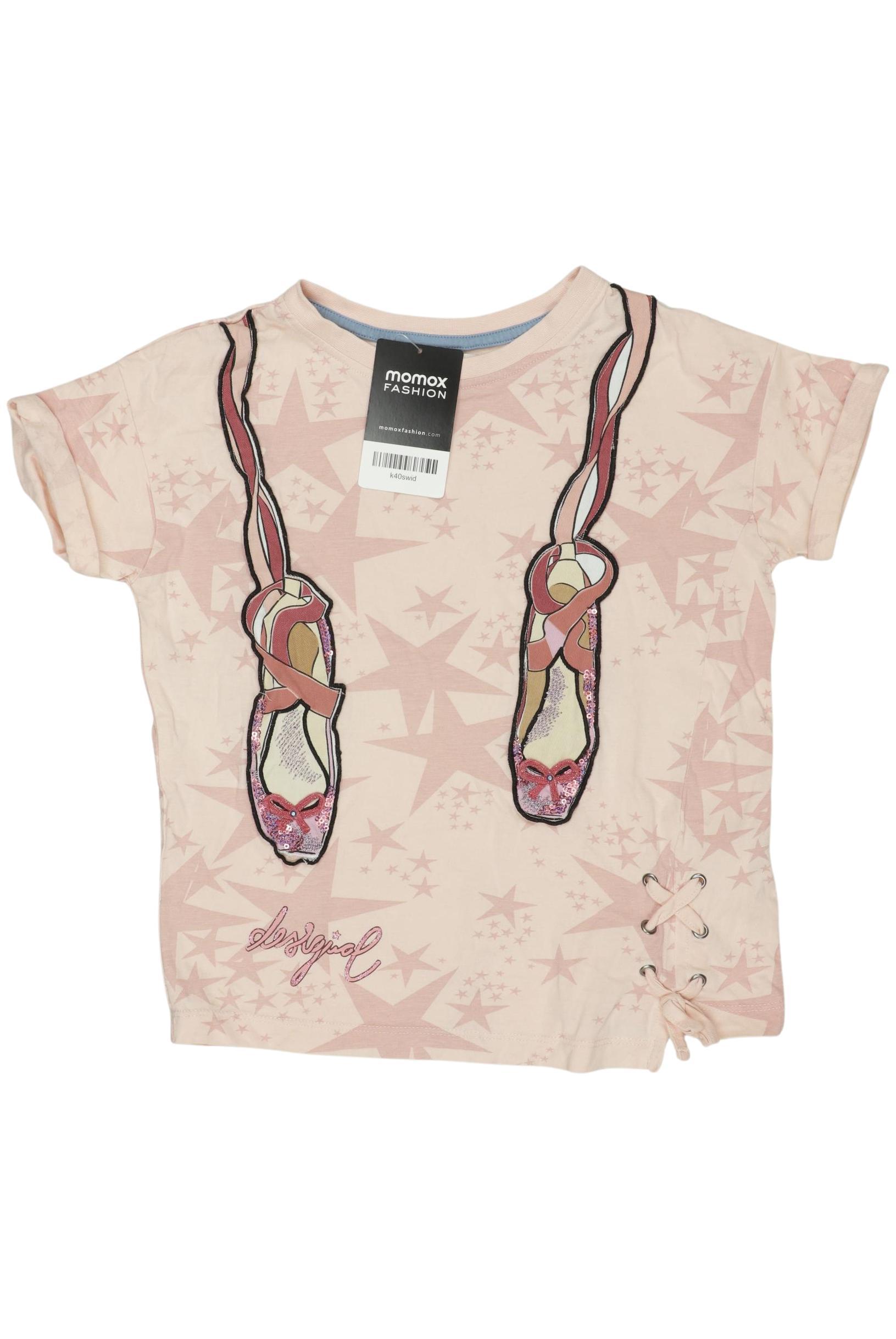 

Desigual Damen T-Shirt, pink, Gr. 128