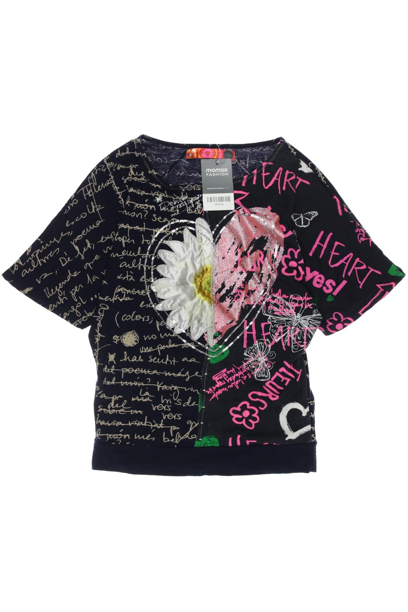 

Desigual Damen T-Shirt, schwarz, Gr. 152