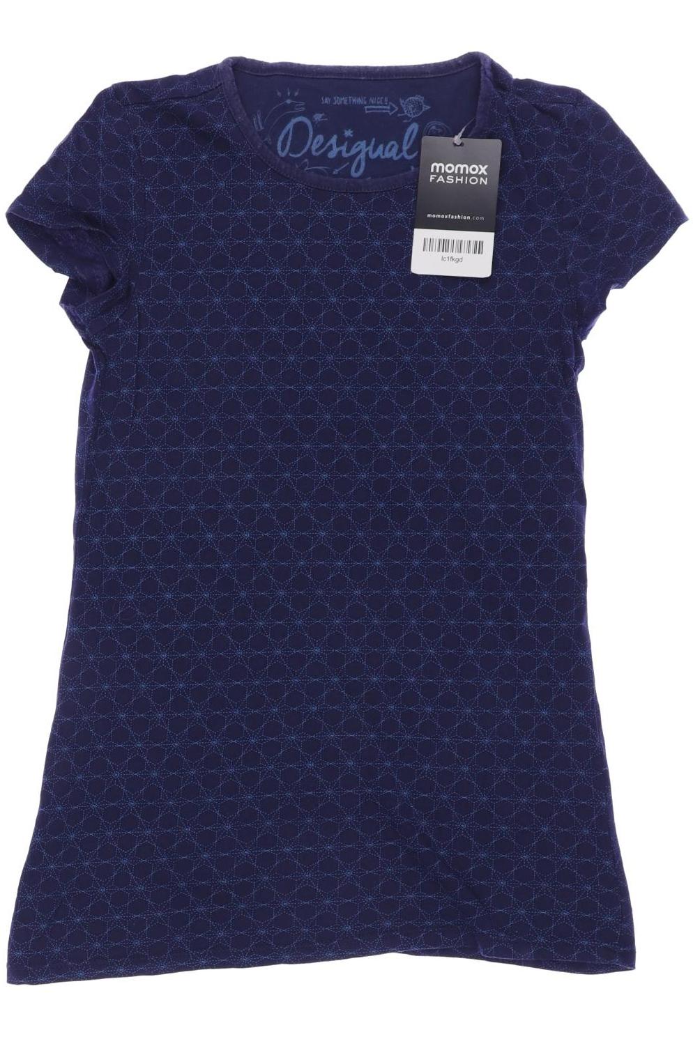 

Desigual Damen T-Shirt, marineblau, Gr. 152