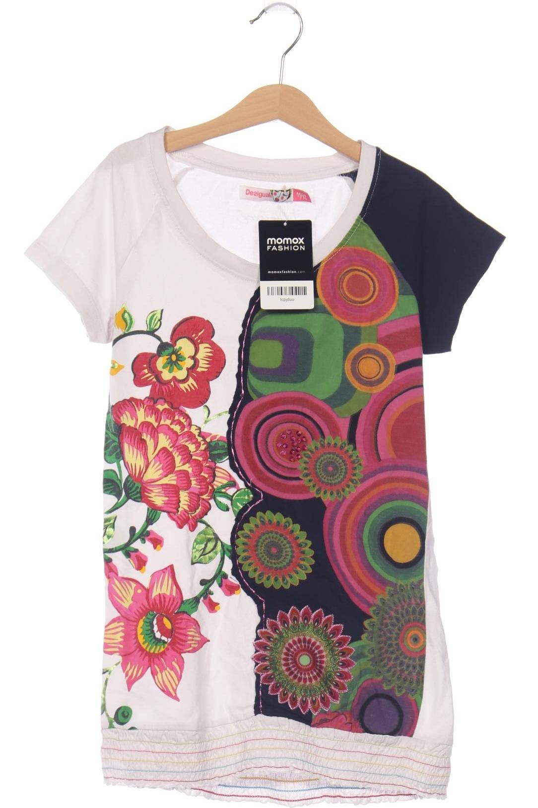

Desigual Damen T-Shirt, mehrfarbig, Gr. 152