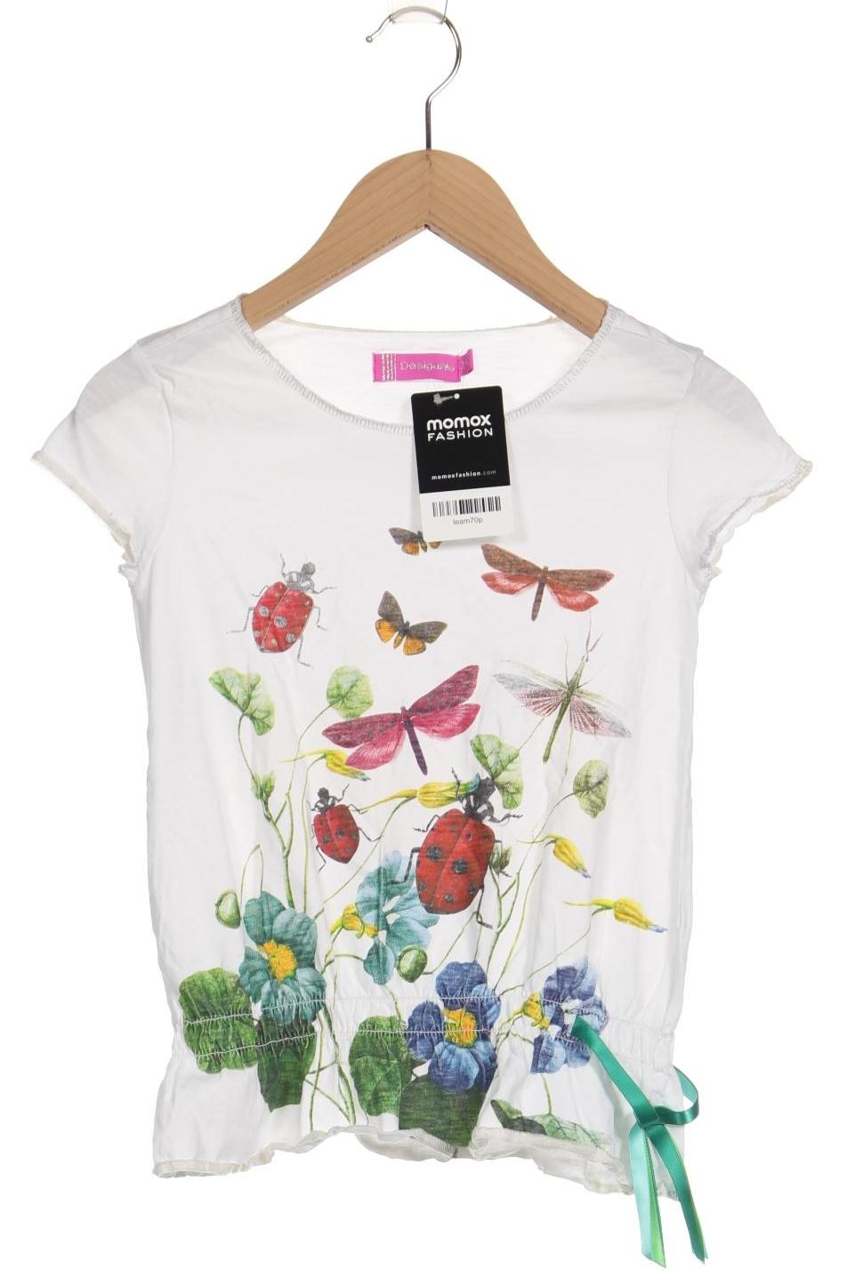 

Desigual Damen T-Shirt, weiß, Gr. 128