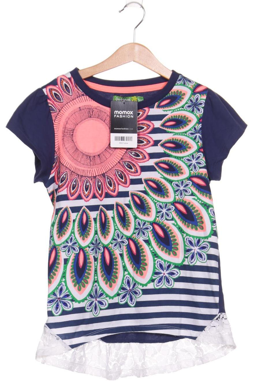 

Desigual Damen T-Shirt, marineblau, Gr. 140