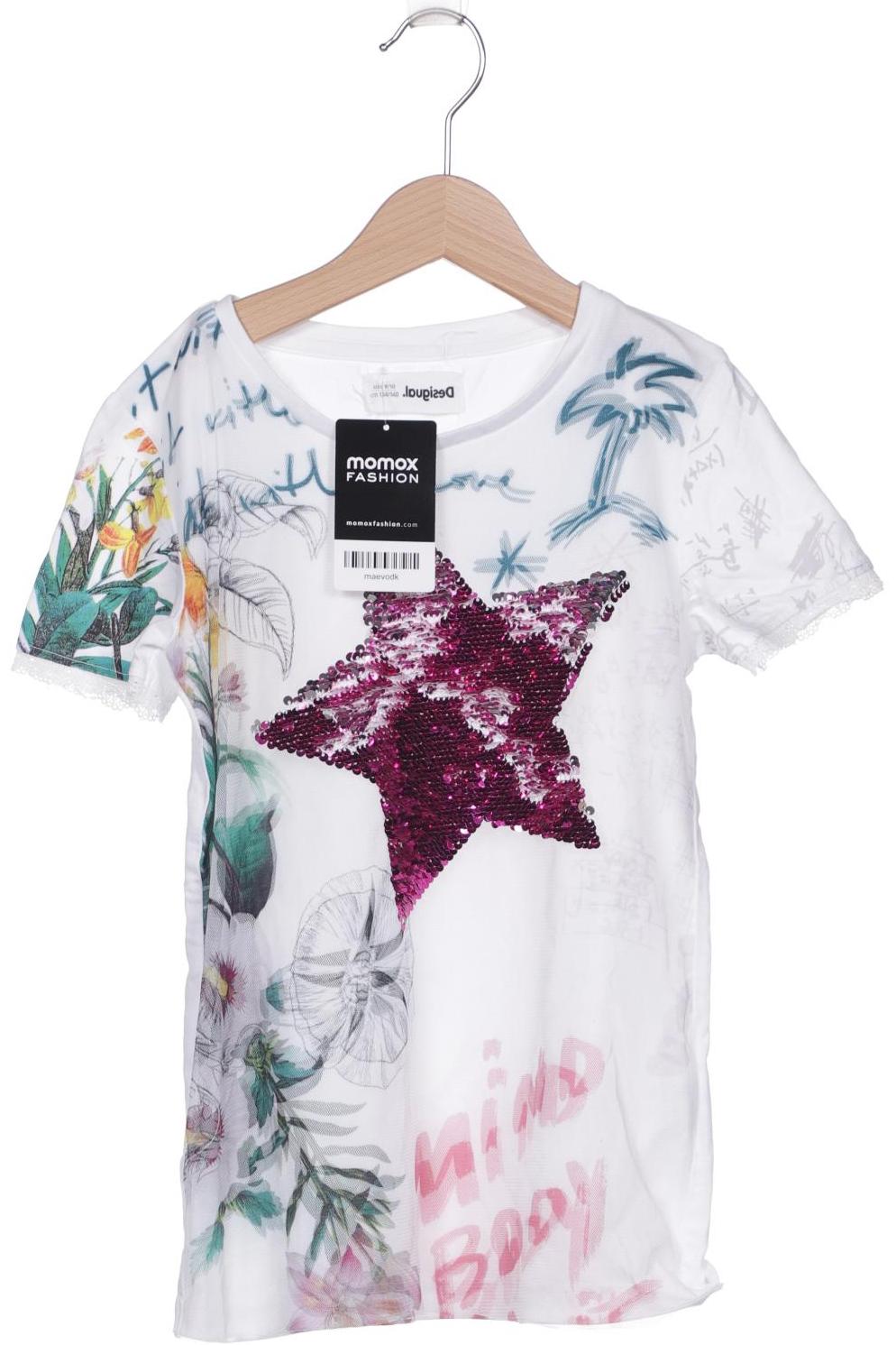 

Desigual Mädchen T-Shirt, weiß