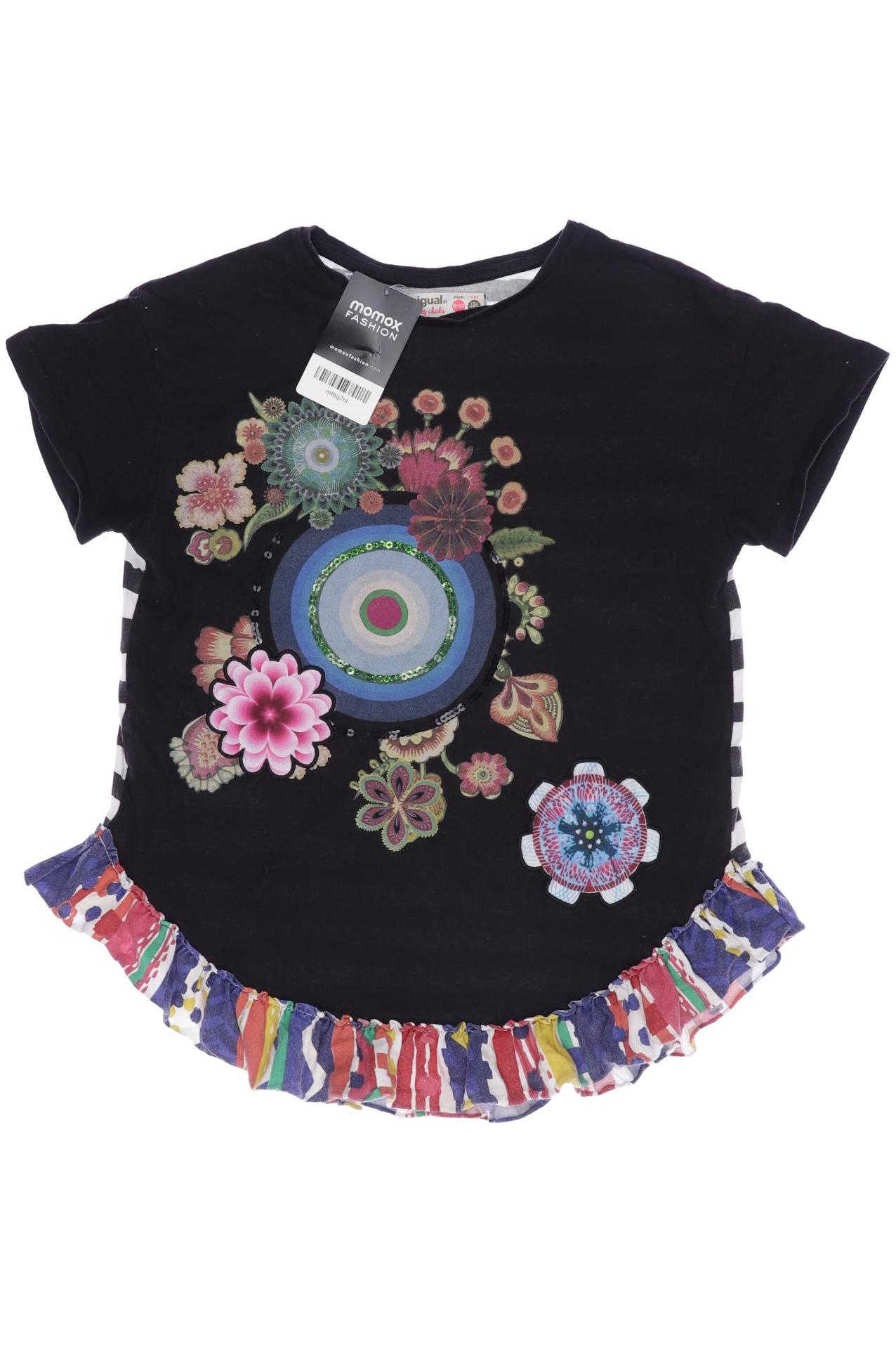 

Desigual Damen T-Shirt, schwarz, Gr. 134