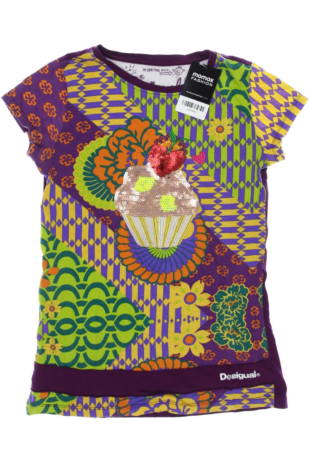 

Desigual Damen T-Shirt, mehrfarbig, Gr. 164