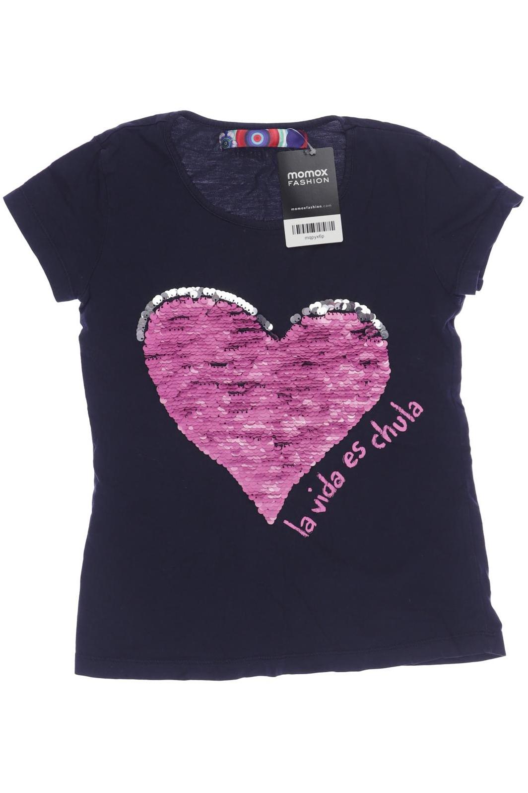 

Desigual Mädchen T-Shirt, marineblau