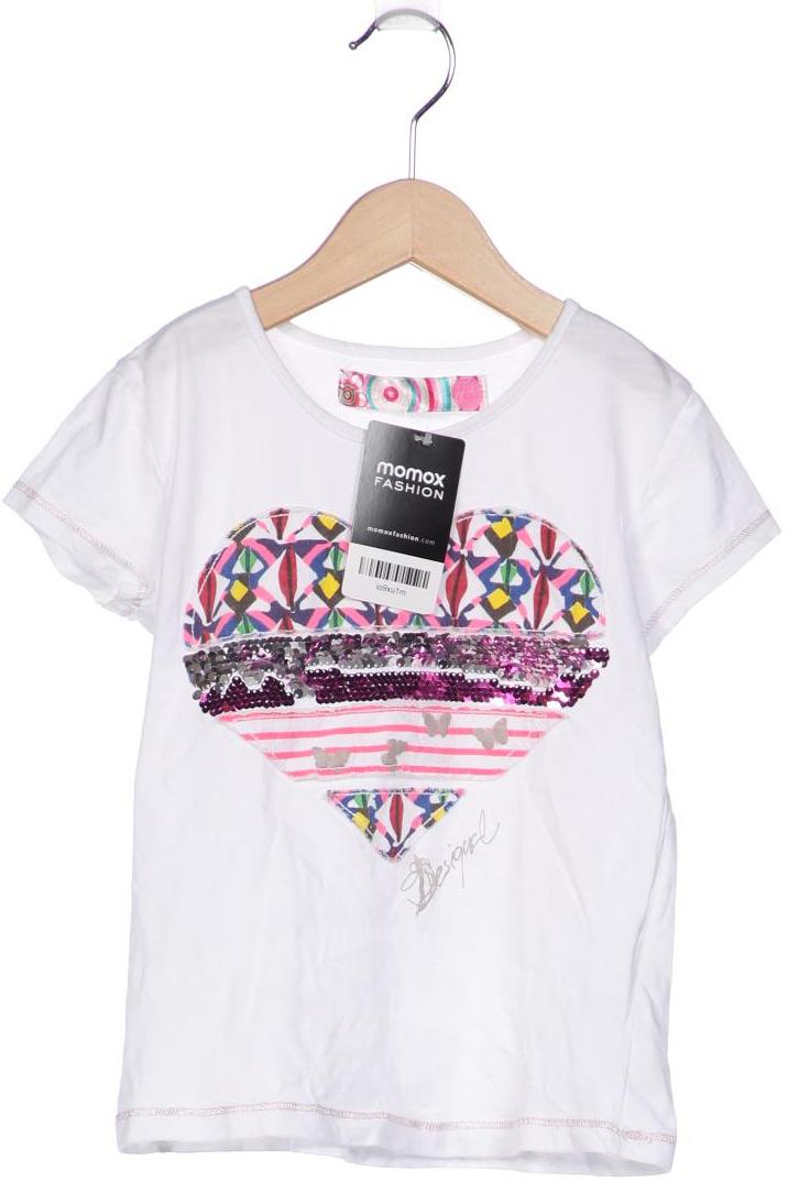 

Desigual Damen T-Shirt, weiß, Gr. 122