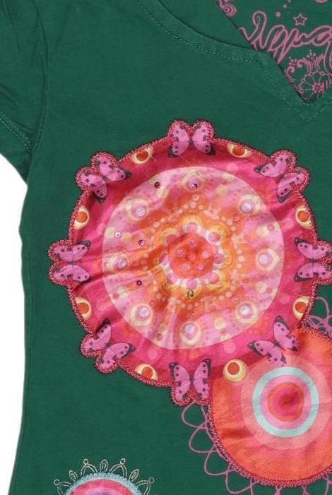 Thumbnail - Desigual Mädchen T-Shirt, grün, Gr. 116
