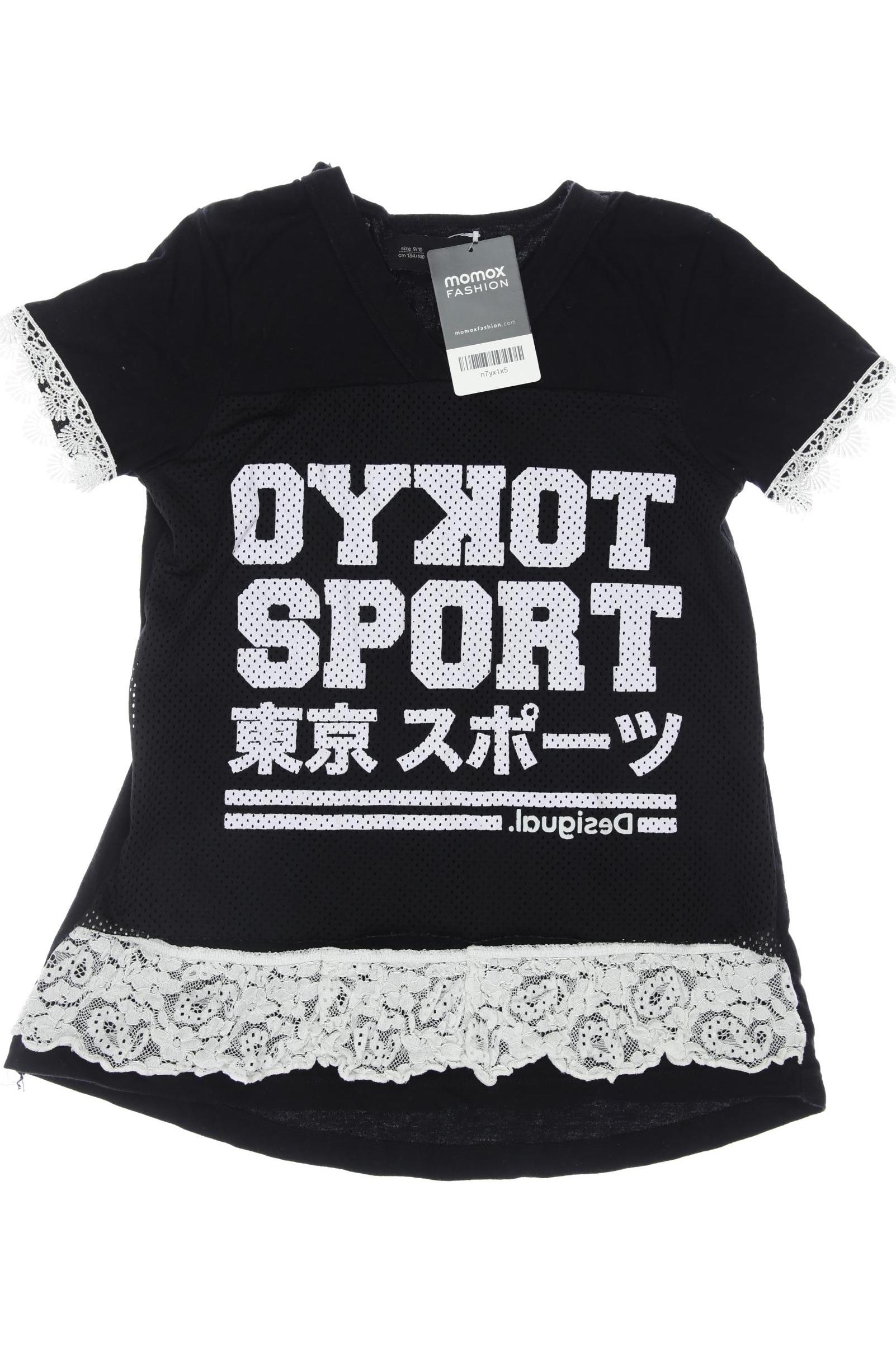 

Desigual Damen T-Shirt, schwarz, Gr. 140