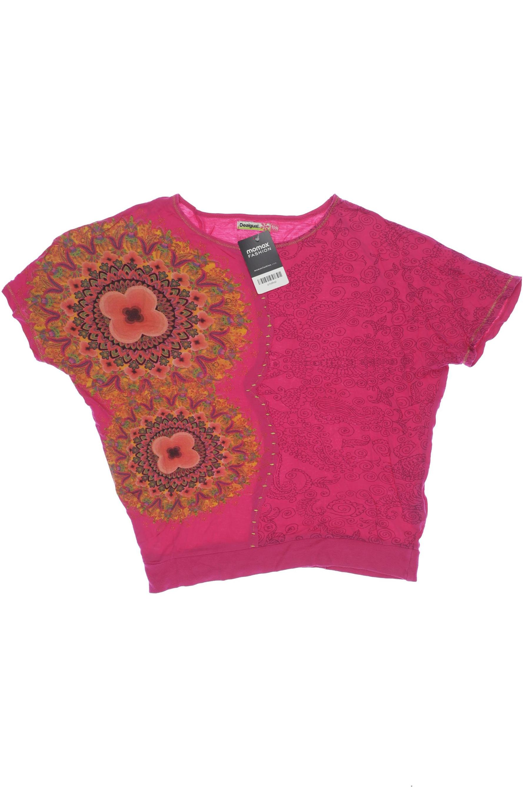 

Desigual Damen T-Shirt, pink, Gr. 158