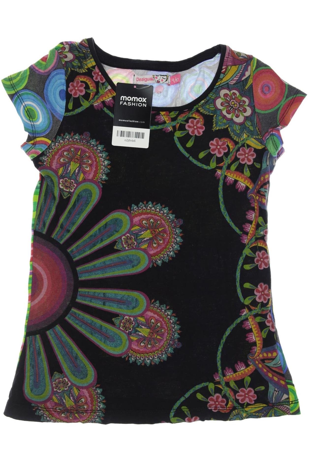 

Desigual Damen T-Shirt, schwarz, Gr. 140