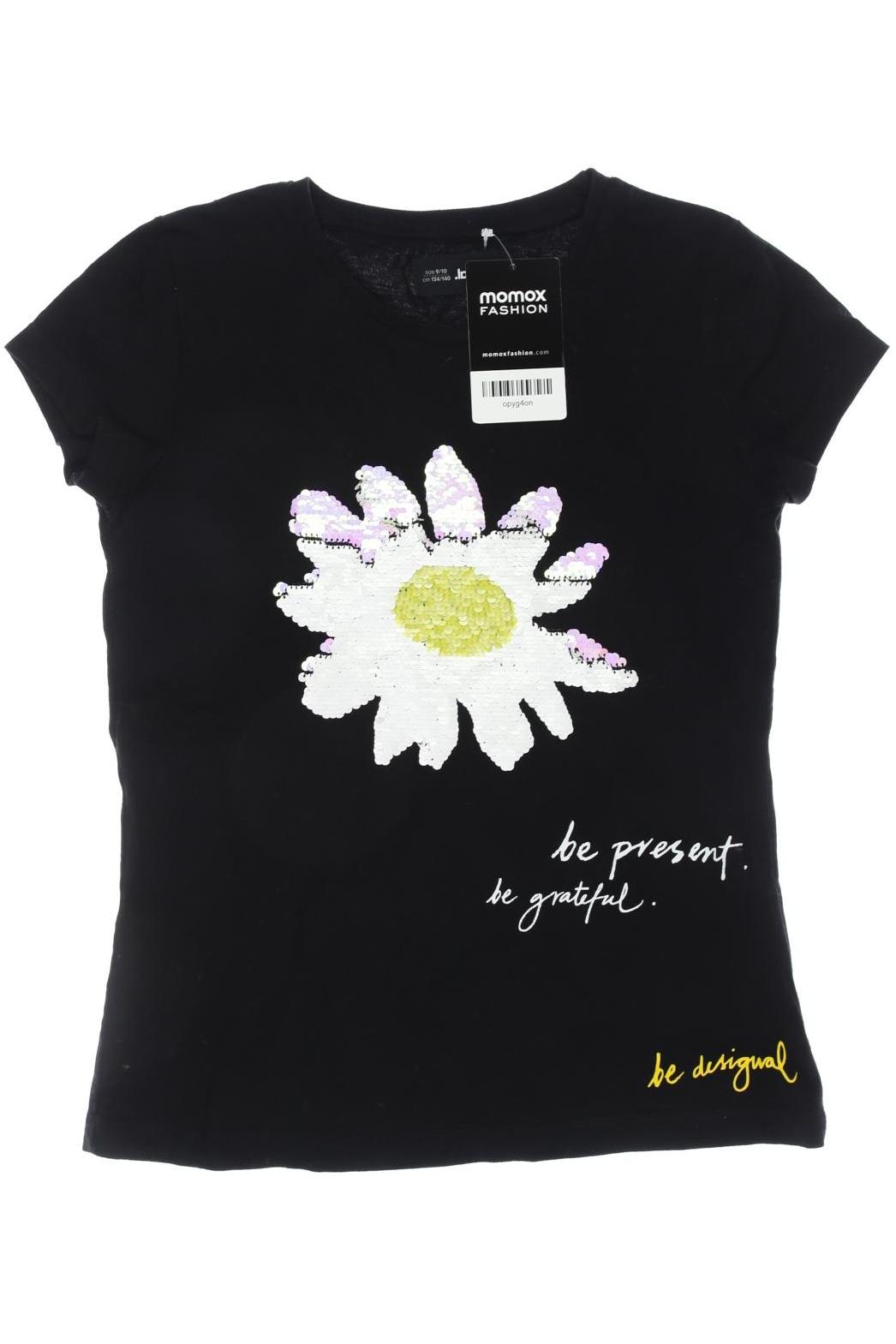 

Desigual Damen T-Shirt, schwarz, Gr. 140
